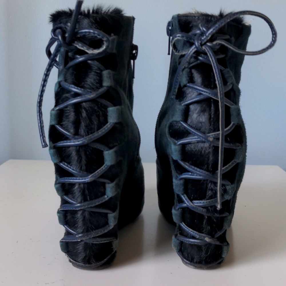 Jeffrey Campbell Suede Von-Lace